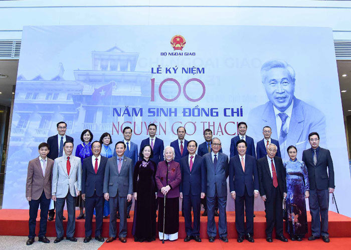 Kỷ niệm 100 năm sinh nhà ngoại giao tài ba Nguyễn Cơ Thạch - Ảnh 2