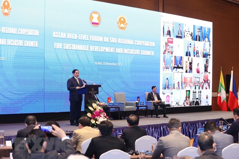 Thủ tướng Phạm Minh Chính nêu 3 ưu tiên hợp tác tại Diễn đàn cấp cao ASEAN - Ảnh 1