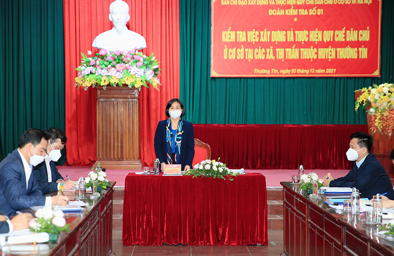 Phó Bí thư Thường trực Thành ủy Nguyễn Thị Tuyến: Phát huy dân chủ trong thực hiện phòng chống dịch Covid-19 - Ảnh 2