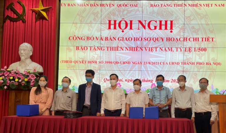 Công bố quy hoạch chi tiết Bảo tàng Thiên nhiên Việt Nam tại huyện Quốc Oai - Ảnh 1
