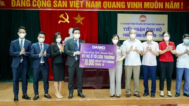 Danko Group ủng hộ 300 triệu đồng cho công tác phòng chống Covid-19 tỉnh Tuyên Quang - Ảnh 2