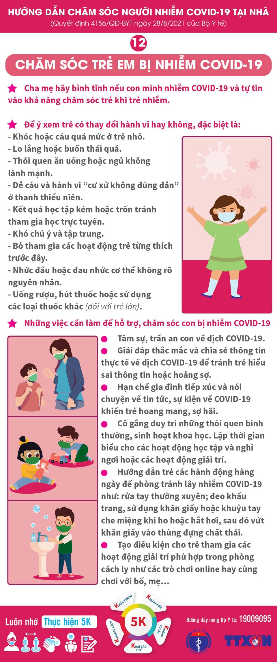 [Infographic] Lời khuyên với người nhiễm Covid-19 là người khuyết tật, người cao tuổi, người bệnh nền, phụ nữ mang thai - Ảnh 4