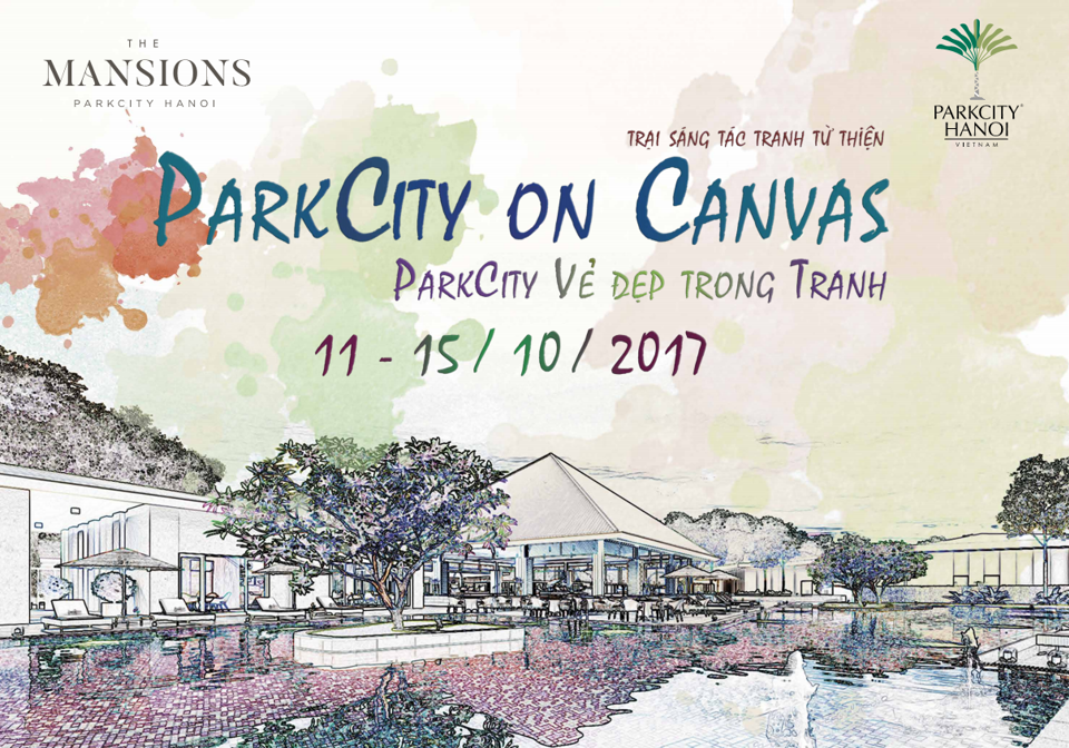 ParkCity Hanoi tổ chức trại sáng tác tranh từ thiện - “ParkCity vẻ đẹp trong tranh" - Ảnh 1
