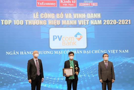PVcomBank nằm trong Top 100 thương hiệu mạnh Việt Nam năm 2020 – 2021 - Ảnh 1