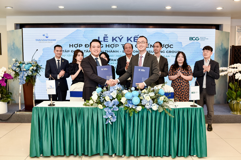Tái cấu trúc - Tân Á Đại Thành ký hợp đồng hợp tác chiến lược với tập đoàn tư vấn BCG - Ảnh 1