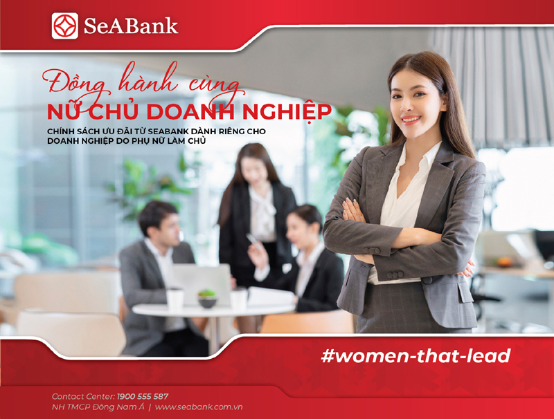 SeABank dành nhiều ưu đãi cho doanh nghiệp phụ nữ làm chủ - Ảnh 1