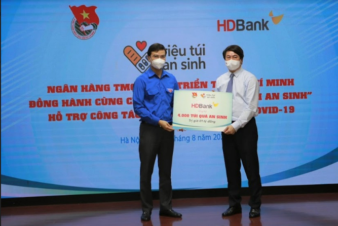 HDBank đồng hành cùng chương trình triệu túi an sinh - Ảnh 1