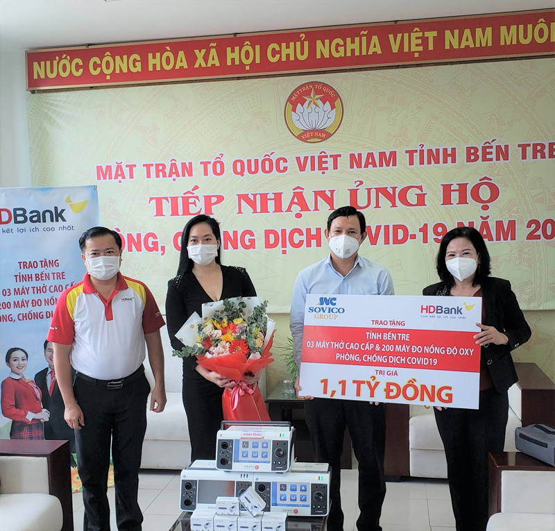 Tập đoàn Sovico, HDBank và các đơn vị thành viên tiếp tục hỗ trợ công tác phòng chống dịch bệnh - Ảnh 2