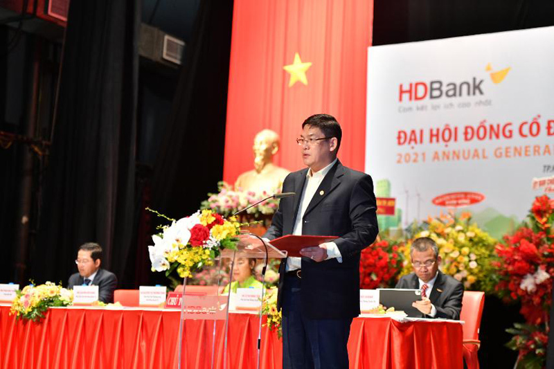 Đại hội đồng cổ đông thường niên HDBank 2021: Đẩy mạnh chuyển đổi số, tiếp tục tăng cường cao và liên tục, đồng hành cùng khách hàng và nền kinh tế - Ảnh 3