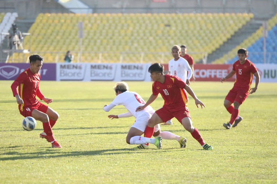 U23 Việt Nam 1 - 0 U23 Myanmar: Lần thứ 4 góp mặt tại VCK U23 châu Á - Ảnh 1