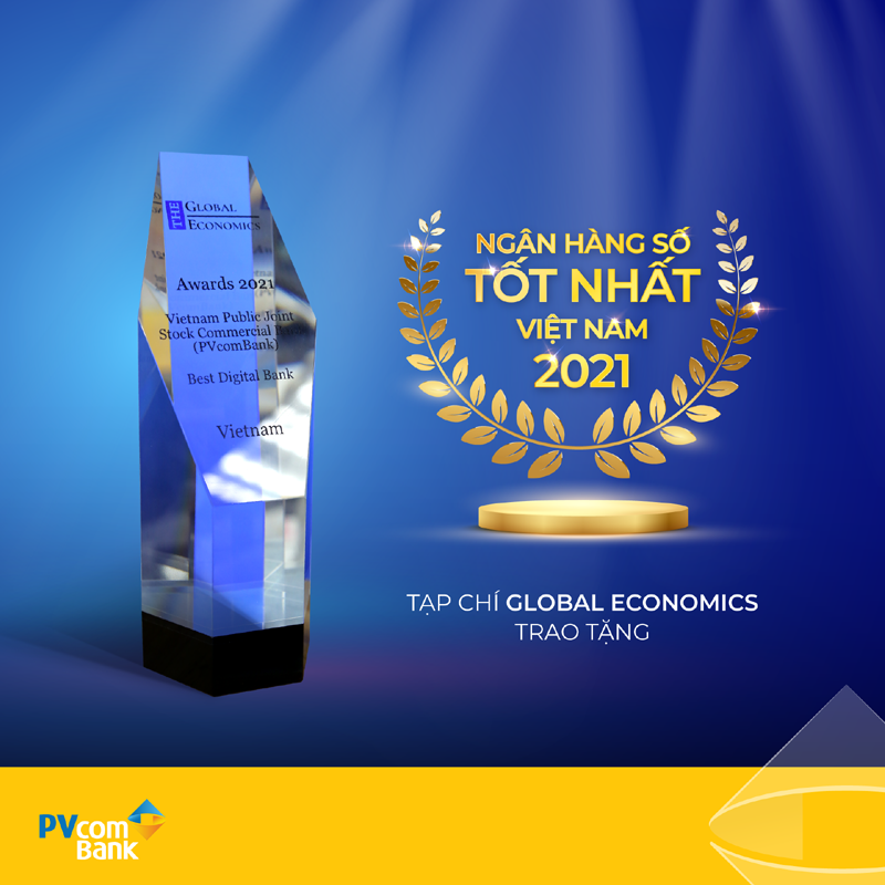 Tạp chí The Global Economics vinh danh PVcomBank là Ngân hàng số tốt nhất Việt Nam năm 2021 - Ảnh 2