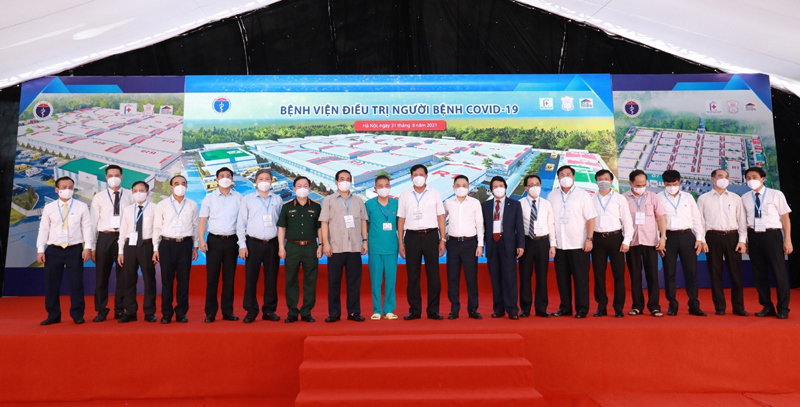 Techcombank hỗ trợ 100 tỉ đồng xây dựng bệnh viện điều trị người bệnh Covid-19 tại Hoàng Mai, Hà Nội - Ảnh 1