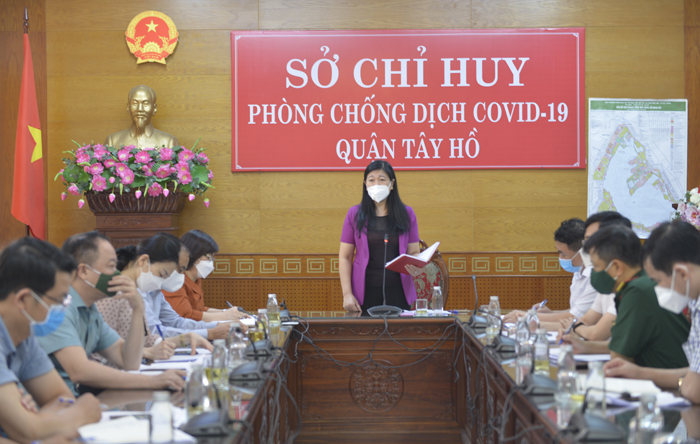 Chủ tịch Ủy ban MTTQ Việt Nam TP Nguyễn Lan Hương: Cần đánh giá thực chất công tác phòng, dịch tại cơ sở - Ảnh 1