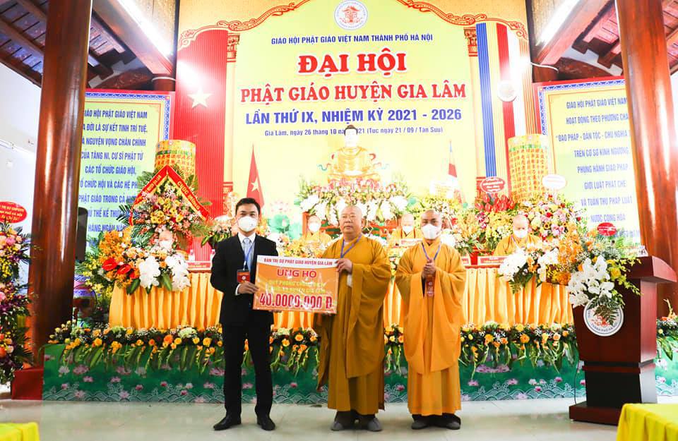 Đại hội Đại biểu Phật giáo Việt Nam huyện Gia Lâm lần thứ IX: Phát huy truyền thống đoàn kết, thống nhất, hòa hợp - Ảnh 5