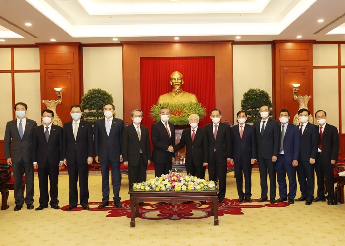 Tổng Bí thư Nguyễn Phú Trọng tiếp Ủy viên Quốc vụ, Bộ trưởng Ngoại giao Trung Quốc - Ảnh 2