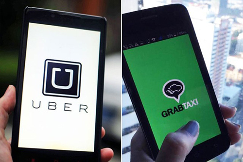Hiệp hội taxi Hà Nội kiến nghị dừng hoạt động kiểu Grab, Uber - Ảnh 1