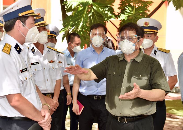 Thủ tướng Phạm Minh Chính kiểm tra công tác phòng, chống dịch Covid-19 ở TP Hồ Chí Minh - Ảnh 8