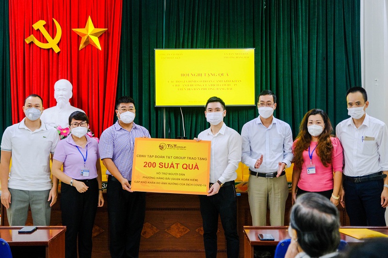 T&T Group tặng 3.000 suất quà cho người dân Hà Nội gặp khó khăn do dịch Covid-19 - Ảnh 2