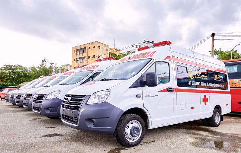T&T Group và SHB tặng xe cứu thương hỗ trợ Quảng Trị và Quảng Bình chống dịch - Ảnh 3