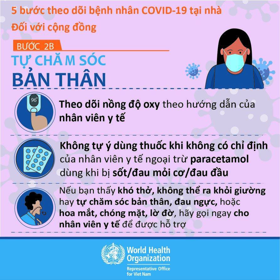 5 bước theo dõi bệnh nhân Covid-19 tại nhà - Ảnh 3