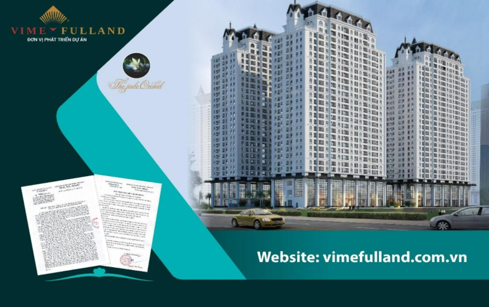 Tòa nhà chung cư cao tầng HH3 dự án The Jade Orchid mang thương hiệu Vimefulland chính thức đủ điều kiện bán hàng - Ảnh 1