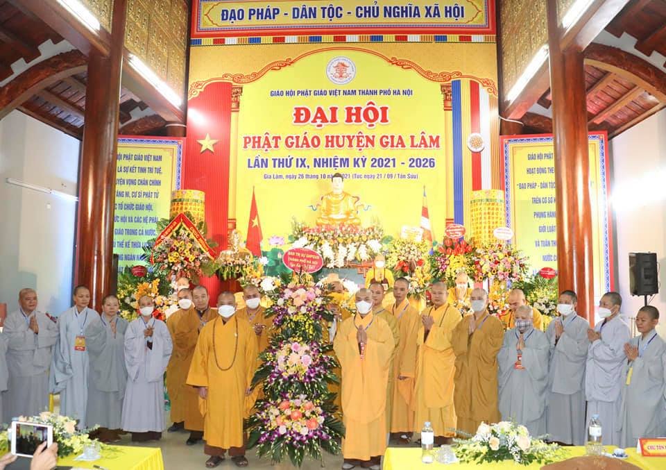 Đại hội Đại biểu Phật giáo Việt Nam huyện Gia Lâm lần thứ IX: Phát huy truyền thống đoàn kết, thống nhất, hòa hợp - Ảnh 3