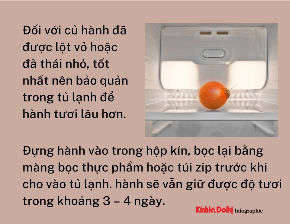 [Infographic] Bí quyết bảo quản hành, tỏi, ớt - Ảnh 9