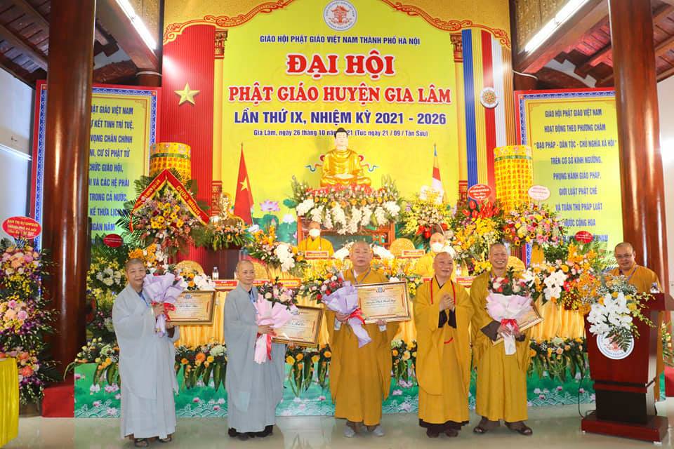 Đại hội Đại biểu Phật giáo Việt Nam huyện Gia Lâm lần thứ IX: Phát huy truyền thống đoàn kết, thống nhất, hòa hợp - Ảnh 4