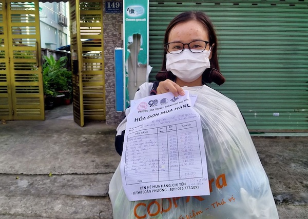 TP Hồ Chí Minh: Đi chợ giúp dân bằng nhiều gói "combo" soạn sẵn - Ảnh 2