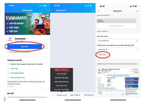 3 bước đơn giản kết nối khách hàng với EVN HANOI qua Zalo - Ảnh 2