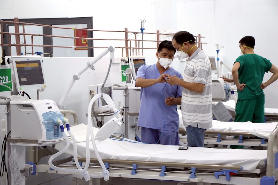 TP Hồ Chí Minh: Trung tâm hồi sức tích cực bệnh nhân Covid-19 có hơn 600 giường - Ảnh 2