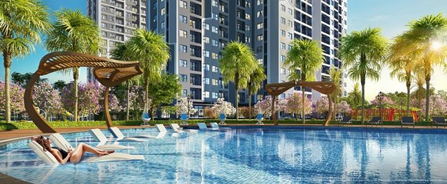 Đón sóng nghỉ dưỡng tại gia hậu Covid 19, căn hộ nghỉ dưỡng tại gia đậm chất resort Mỹ “hút” khách Thủ đô - Ảnh 2