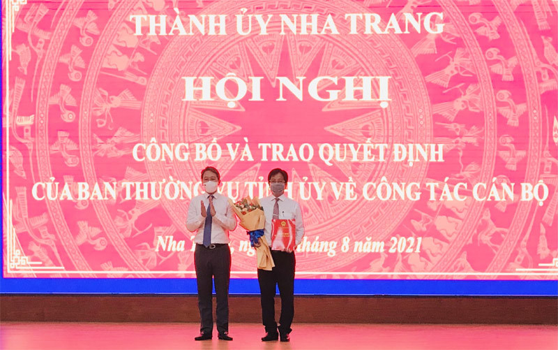 Ông Hồ Văn Mừng giữ chức vụ Bí thư Thành ủy Nha Trang - Ảnh 1