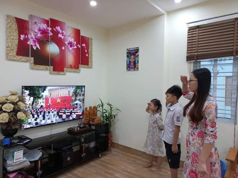 Huyện Thanh Oai: Hơn 45.000 học sinh dự lễ khai giảng trang trọng, vui tươi - Ảnh 3