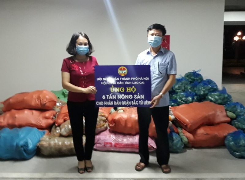 Nông dân Lào Cai hỗ trợ Hà Nội 33 tấn nông sản - Ảnh 4