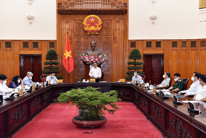 Thủ tướng Phạm Minh Chính kiểm tra công tác phòng, chống dịch Covid-19 ở TP Hồ Chí Minh - Ảnh 10