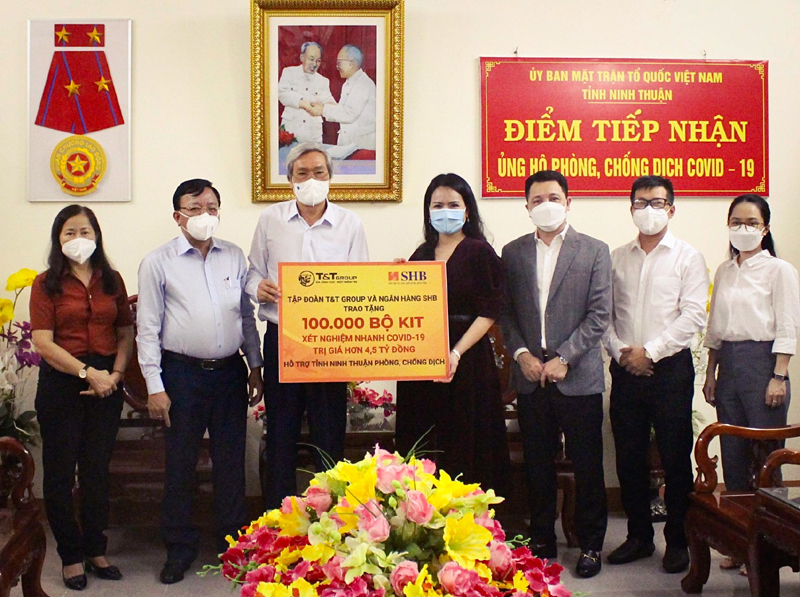 T&T Group và SHB hỗ trợ gần 30 tỷ đồng giúp Ninh Thuận và Đồng Nai chống dịch - Ảnh 3