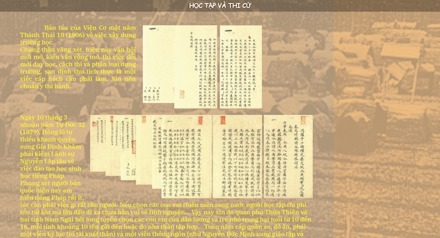 Tư liệu quý chứng minh chính sách khuyến khích học “tiếng Tây” từ triều Nguyễn - Ảnh 1