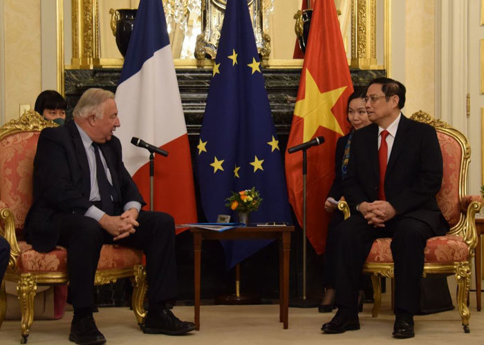 Chủ tịch Thượng viện Pháp: Hết sức coi trọng vị trí, vai trò của Việt Nam - Ảnh 1