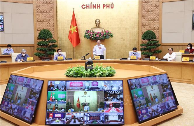 Thủ tướng Phạm Minh Chính: Đã hy sinh kinh tế, thực hiện giãn cách xã hội thì phải sớm đạt mục tiêu kiềm chế dịch bệnh - Ảnh 3