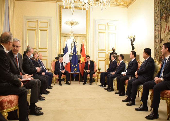 Chủ tịch Thượng viện Pháp: Hết sức coi trọng vị trí, vai trò của Việt Nam - Ảnh 2