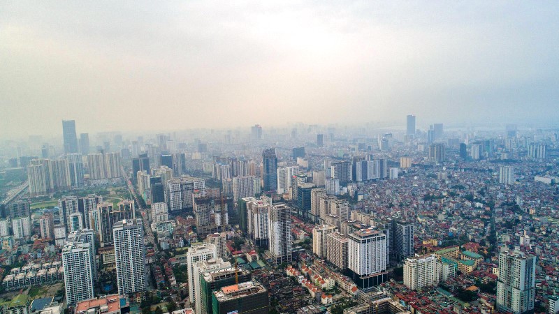 Ngày 17/11, chất lượng không khí tại Hà Nội tiếp tục diễn biến phức tạp - Ảnh 1