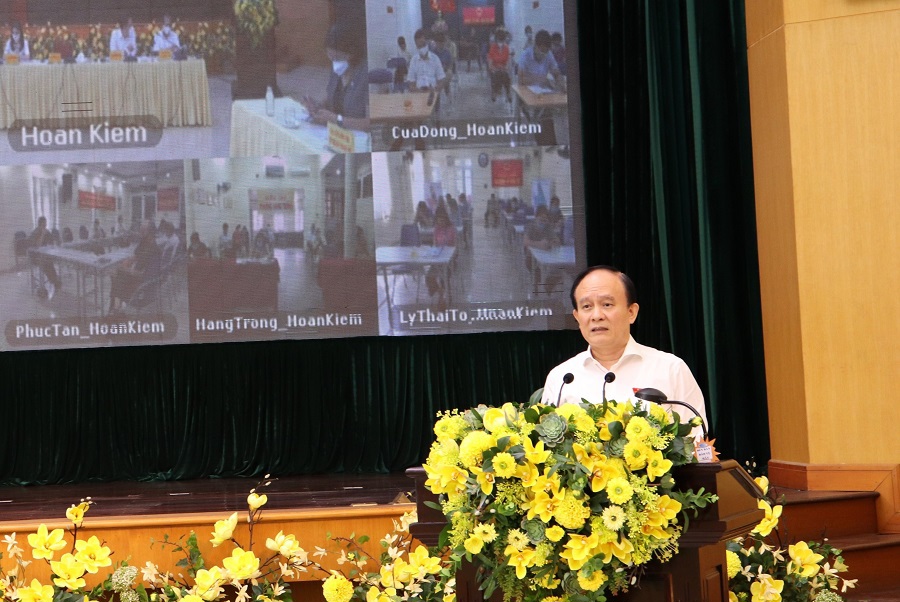 Chủ tịch HĐND TP Hà Nội Nguyễn Ngọc Tuấn: Chính quyền chủ động giải quyết kiến nghị của cử tri, có sản phẩm cụ thể - Ảnh 3
