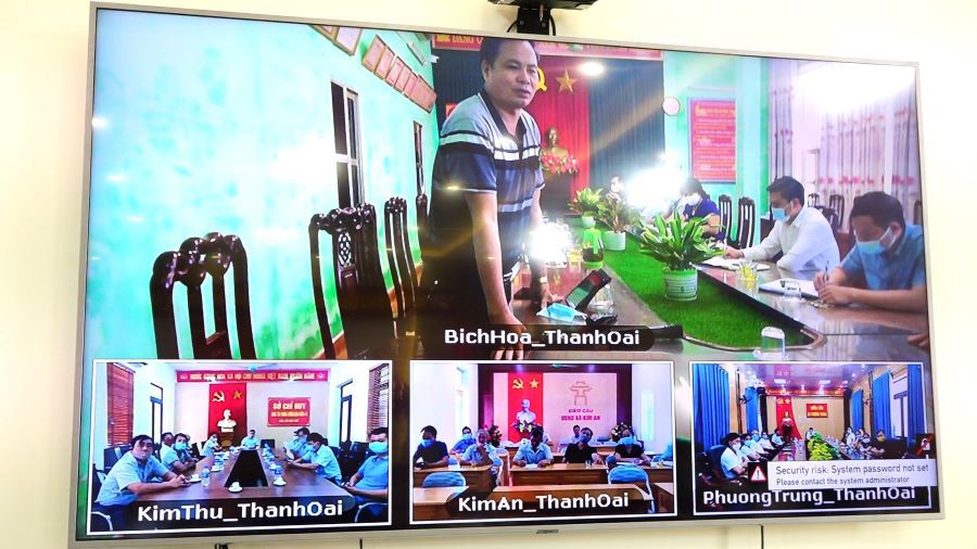 Đại biểu HĐND TP Hà Nội tiếp xúc cử tri huyện Thanh Oai sau Kỳ họp thứ 2 - Ảnh 2