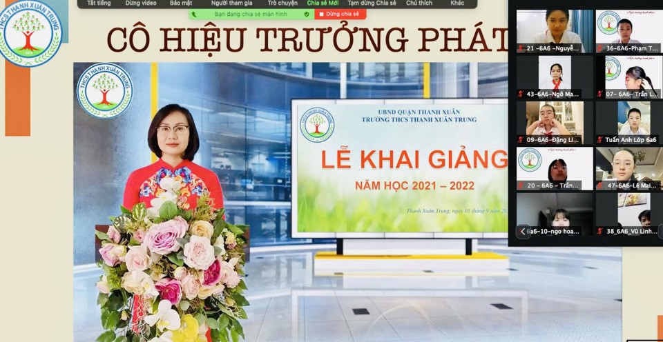 Xúc động học sinh “tâm dịch” quận Thanh Xuân đón năm học mới trong khu cách ly - Ảnh 1