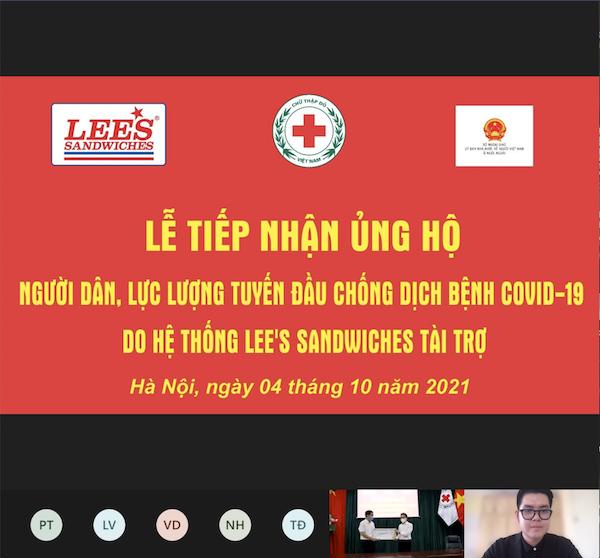 Hệ thống Lee’s Sandwiches trao tặng 200.000 USD hỗ trợ TP Hồ Chí Minh chống dịch Covid-19 - Ảnh 1