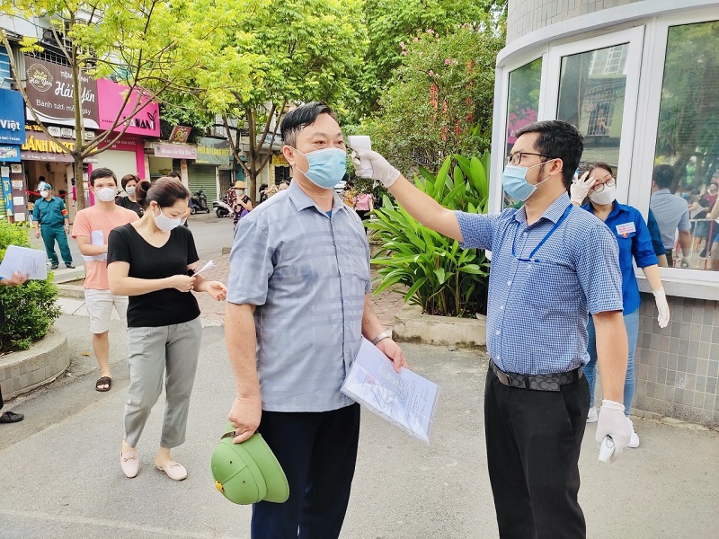 Quận Thanh Xuân: Đẩy nhanh chiến dịch tiêm chủng vaccine phòng Covid-19 - Ảnh 3