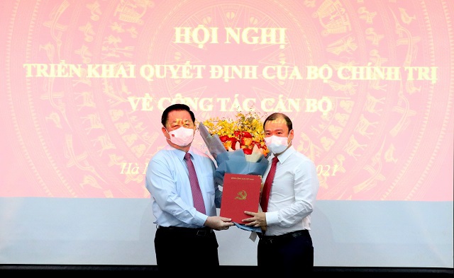 Ông Lê Hải Bình được bổ nhiệm giữ chức vụ Phó Trưởng ban Tuyên giáo Trung ương - Ảnh 1
