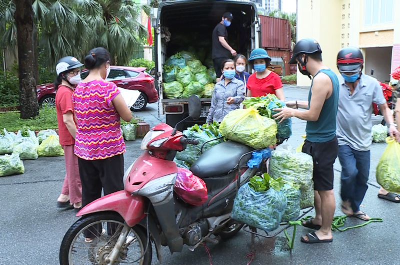 Hà Đông: Hội Phụ nữ hỗ trợ tiêu thụ 2,2 tấn rau cho nông dân phường Đồng Mai - Ảnh 2