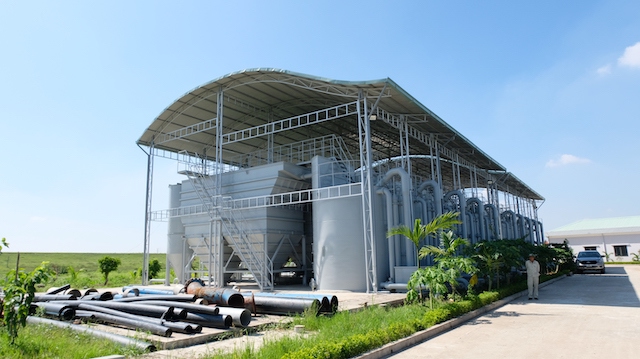 Cận cảnh nhà máy nước sạch trị giá gần 670 tỷ đồng sắp hoàn thành tại huyện Mê Linh - Ảnh 2